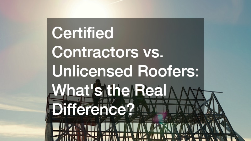 roofing contractors