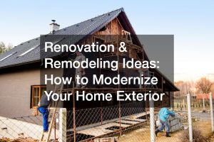 exterior home renovation